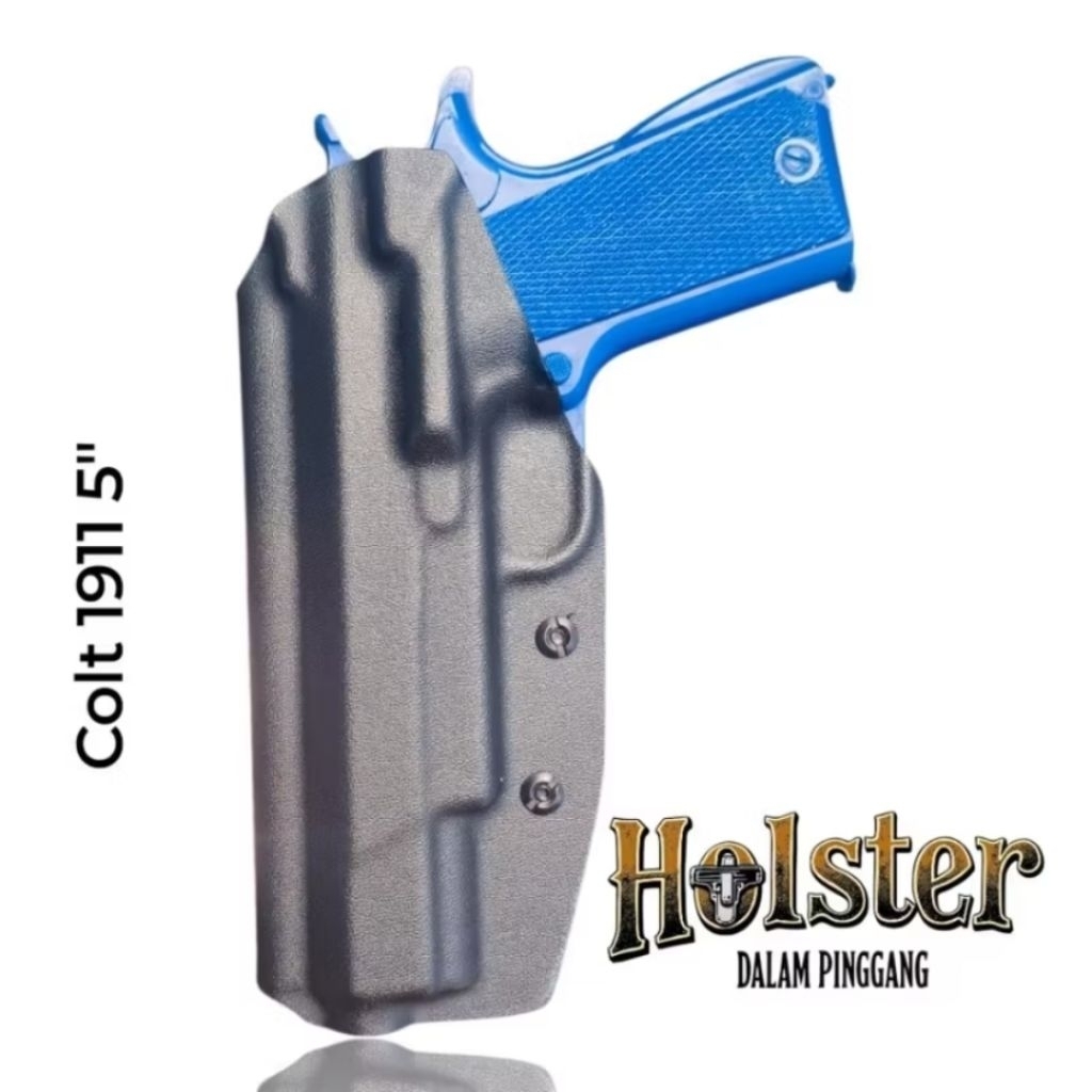 Kydex Holster Colt 1911 5inc IWB Colt 1911 5" Selip Pinggang