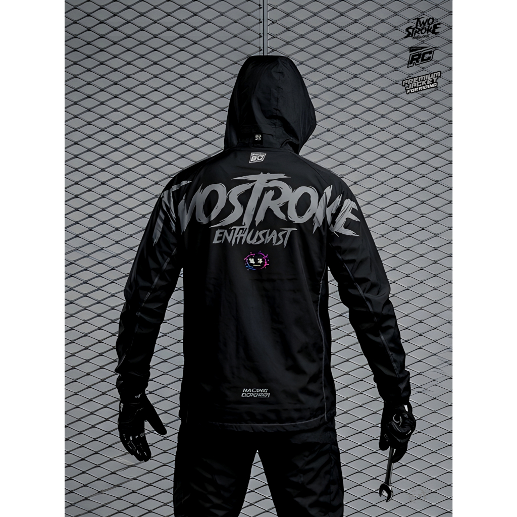 Jaket 2Tak 2Stroke Twostroke Ninja Satria Rx King F1zr Nsr Vespa Premium Waterproof Full Printing  |