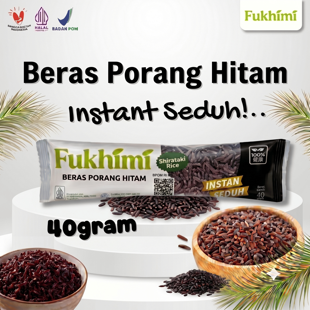 Fukhimi Beras Porang Hitam 40 gr