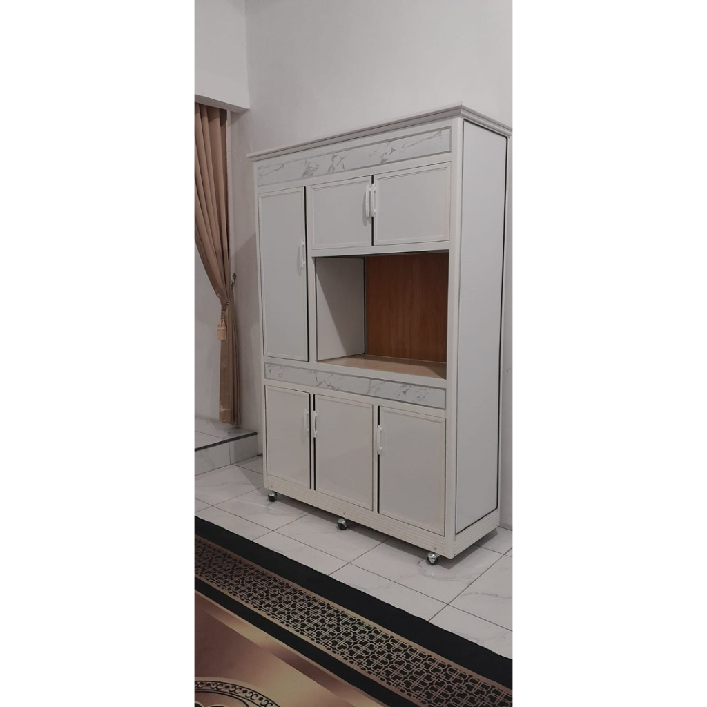 RAK PIRING ALUMUNIUM ACP | RAK PIRING 3 PINTU