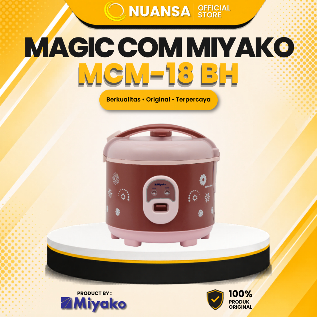 Miyako Magic Com MCM 18 BH B / Magic Com Miyako Diamond Coating MCM-18BH / Megicom Miyako MCM18BH / 