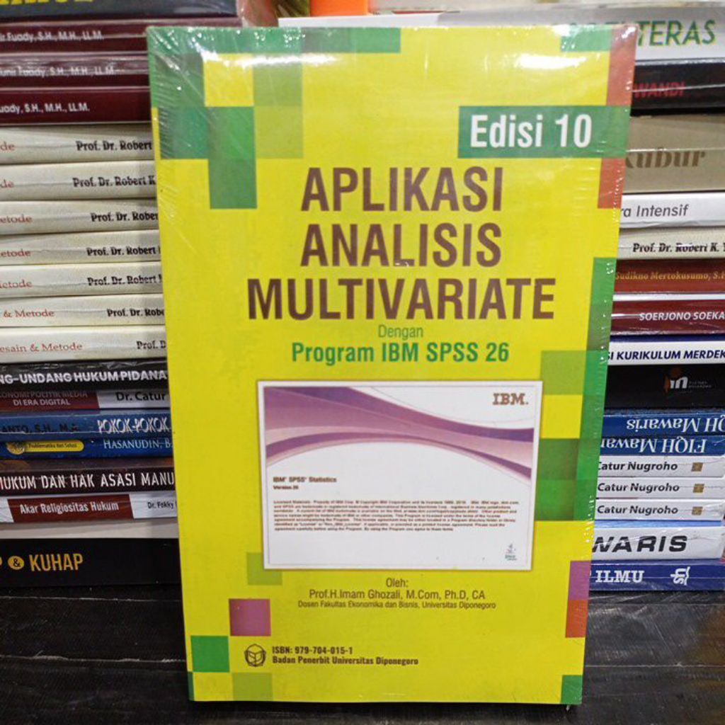 Aplikasi Analisis Multivariate dengan Program IBM SPSS 26 - Prof. Imam Ghozali