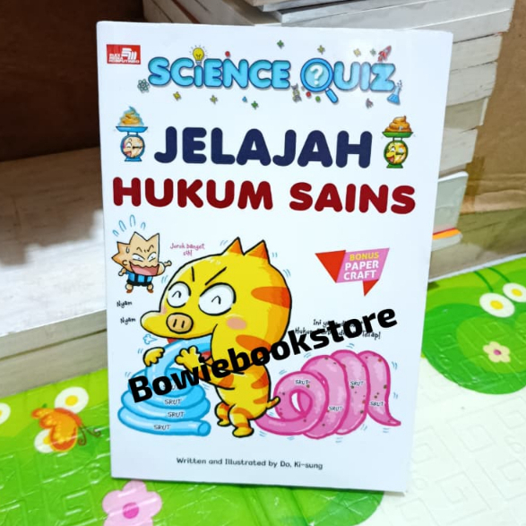 ORIGINAL Baru Buku Science Quiz Jelajah Hukum Sains