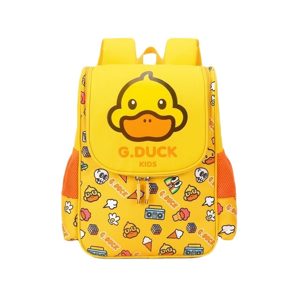 Tas Ransel Randoseru Sekolah Anak TK SD G.Duck Kids Bebek Kuning Backpack Jepang Laki Laki Perempuan