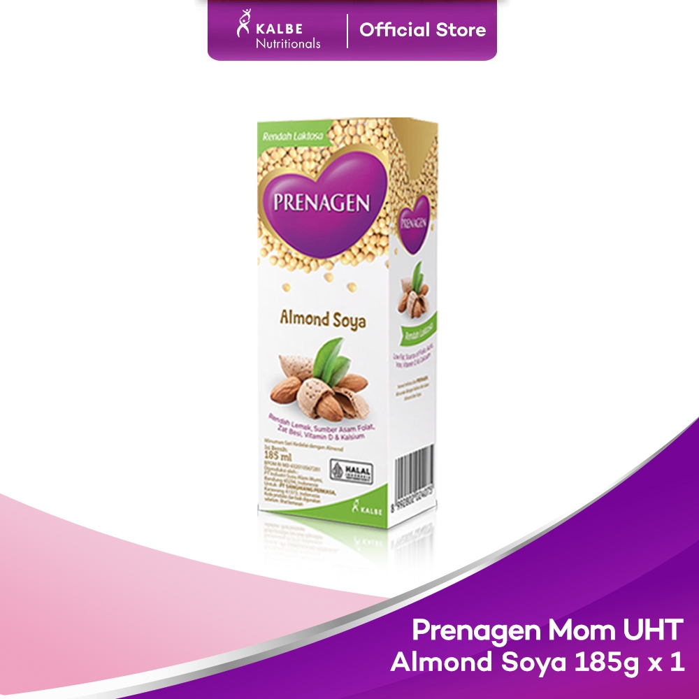 Prenagen Mom UHT Almond Soya 185ml