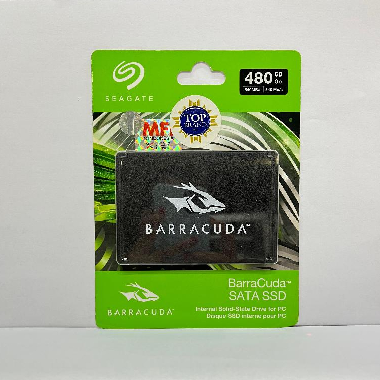 SSD SATA 480GB SEAGATE BARRACUDA RESMI MFI