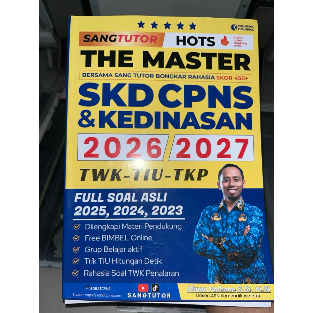The master SKD CPNS & KEDINASAN 2026/2027 twk-tiu-tkp