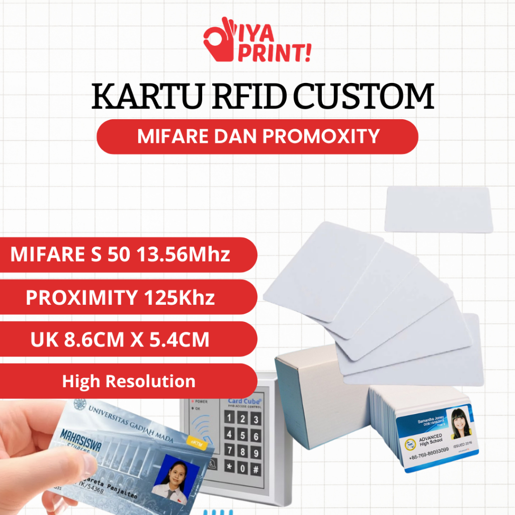 CETAK ID CARD RFID / CETAK KARTU RFID / CETAK KARTU ACCESS