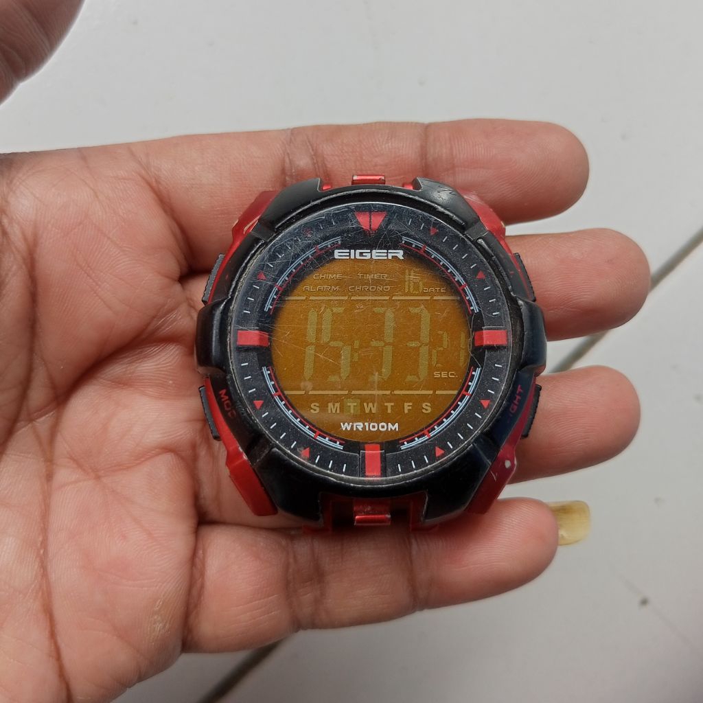 Mesin Jam Tangan Eiger Reventador Pria Preloved Second Bekas