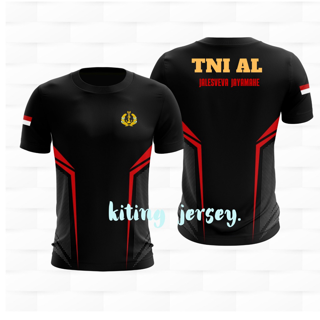 Kaos Jersey TNI AL / Kaos Jersey DRYFIT TNI-AL