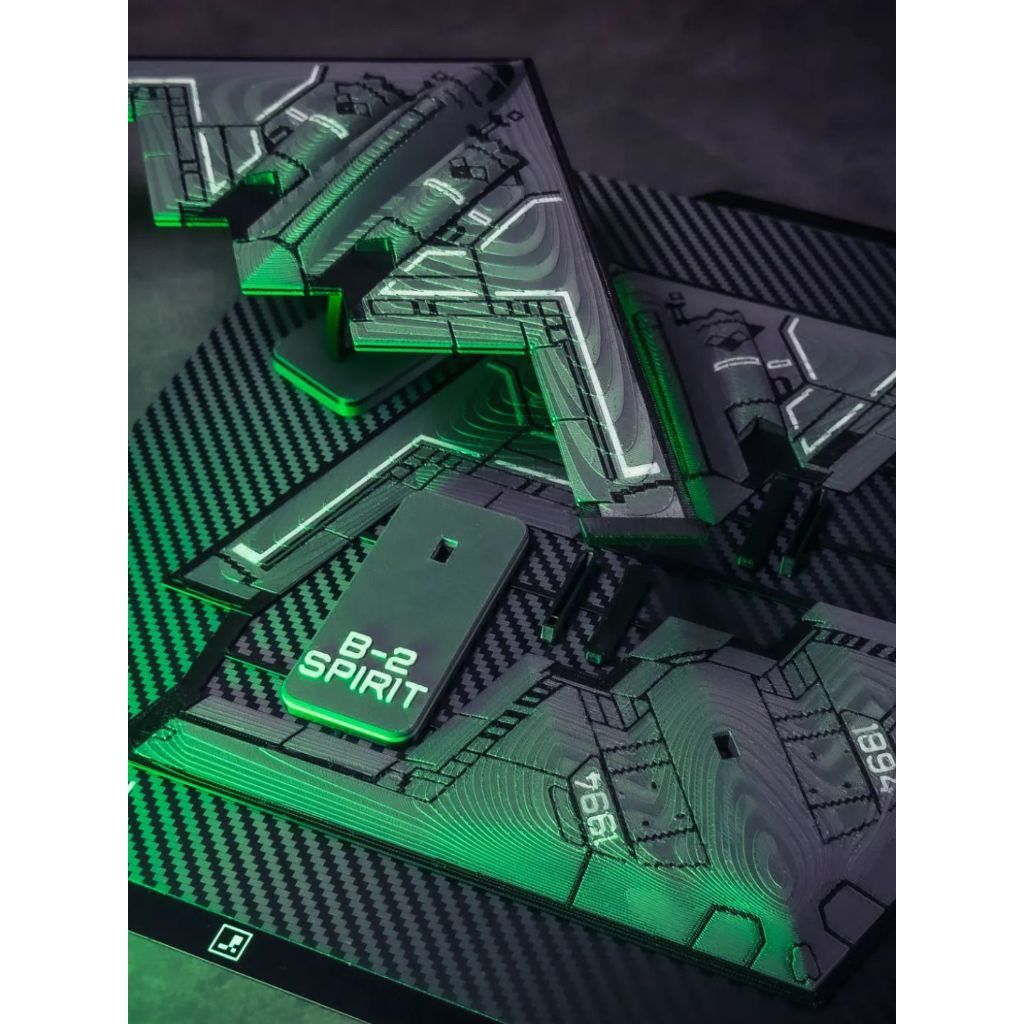 Miniatur Pesawat / Kit Card  B-2 Spirit (3D)