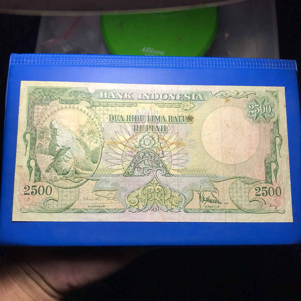 Koleksi Uang Seri 2500 Komodo 1952