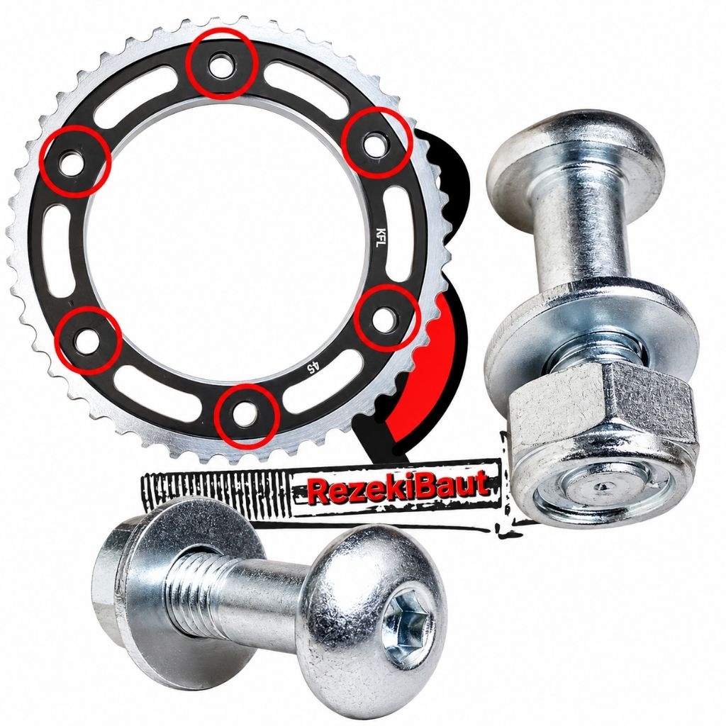 Baut Gear CRF150L 8x32 Bolt SPRKT fix CRF150L original