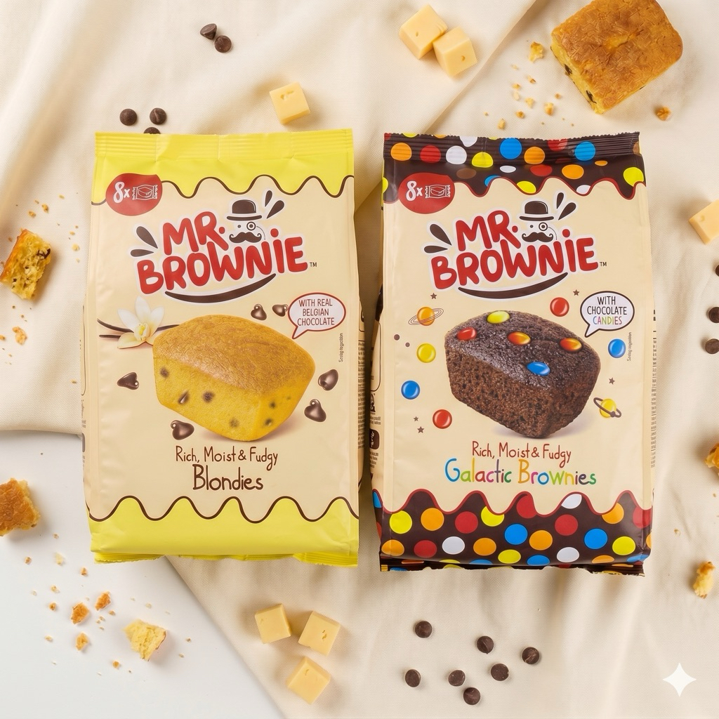 Mr Brownie Blondies – Kue Blondies Kaya Rasa & Lembut