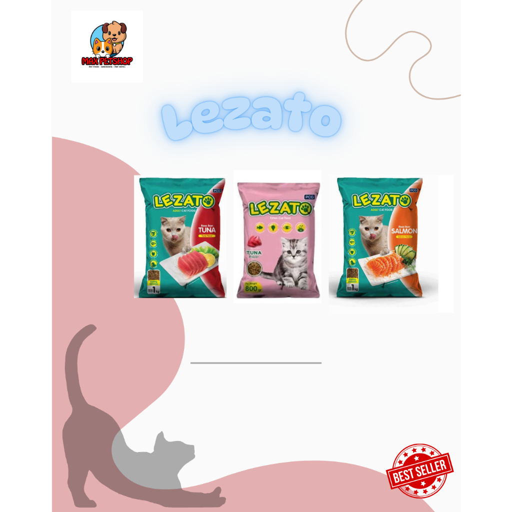 Lezato | Lezato tuna 1 Kg | Lezato Salmon 1 Kg | Lezato Kitten tuna 800 gram