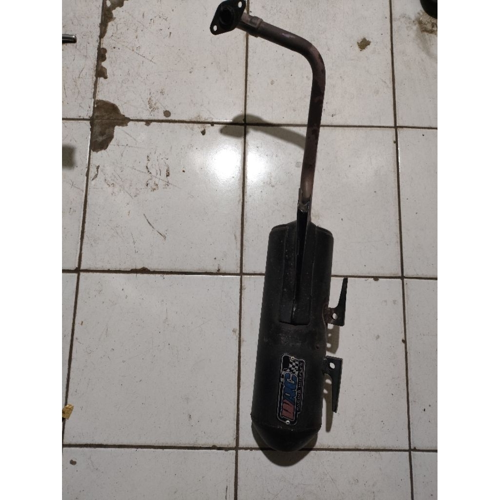 knalpot kenalpot bobokan WRC beat Scoopy spacy bahan ORI