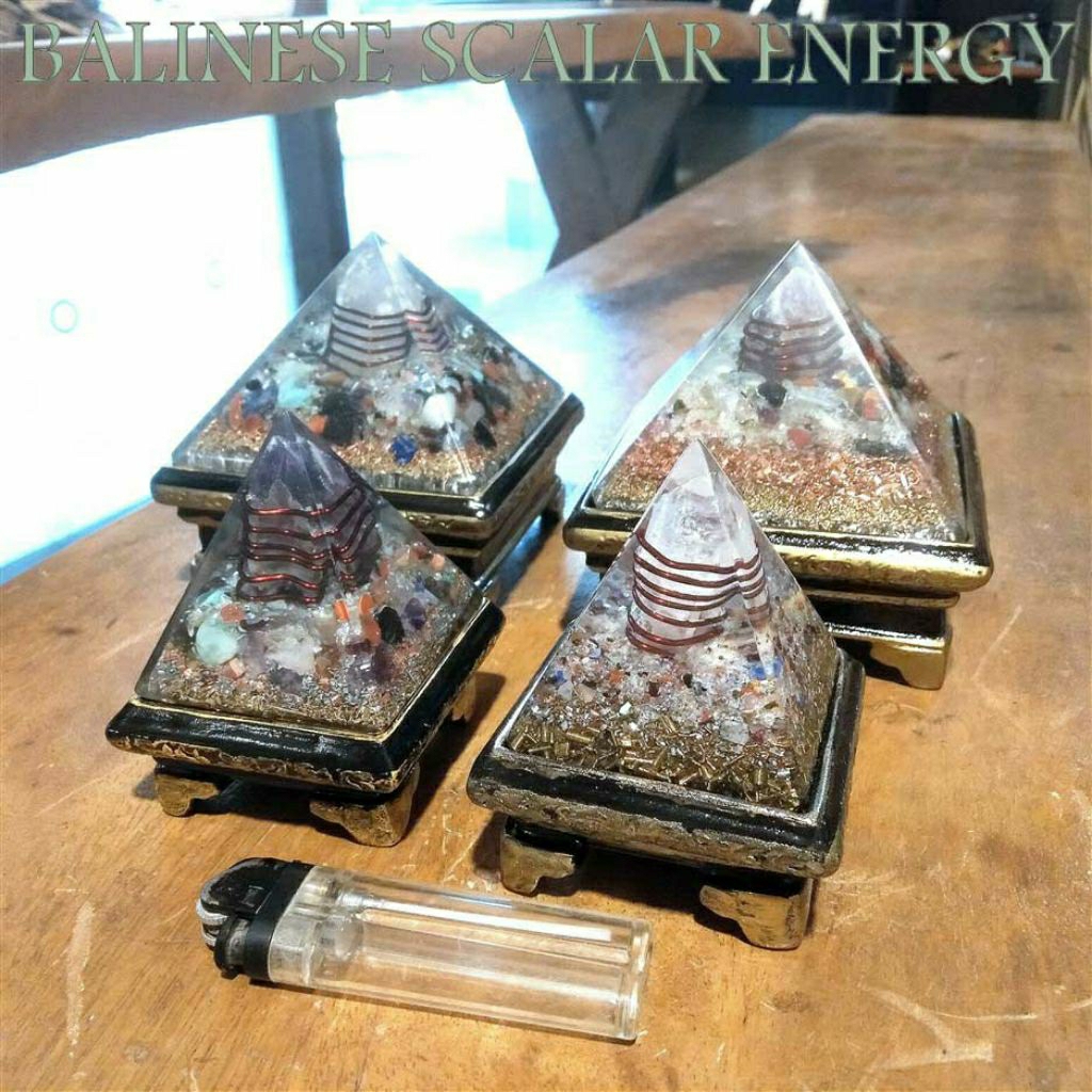 MINI PIRAMID ORGONITE SCALAR ENERGY
