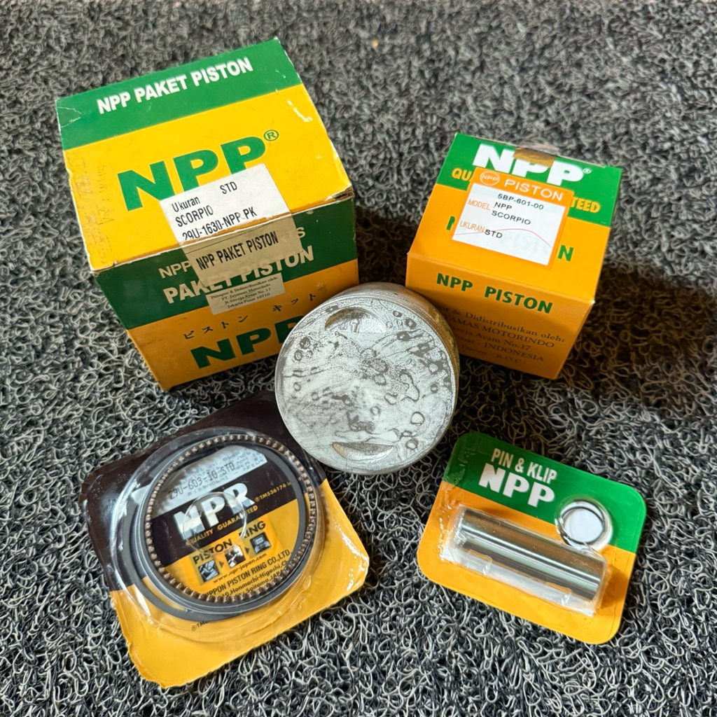 Piston kit seher paket Scorpio Scorpio z Os Std NPP (Nos)