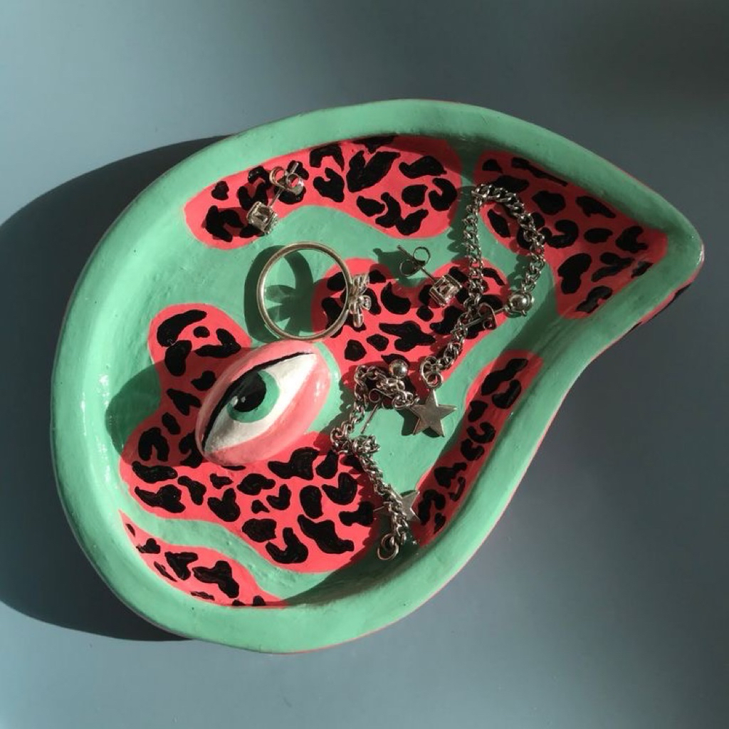 Ashtray Clay CUSTOM ( 100% handcraft )