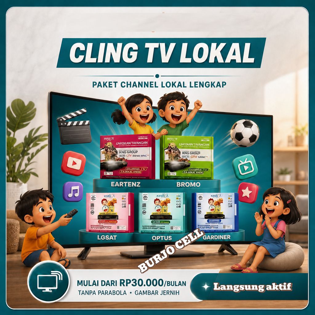 k Vision cling siaran nasional MNC Group receiver K Vision Gardiner Optus LG Sat