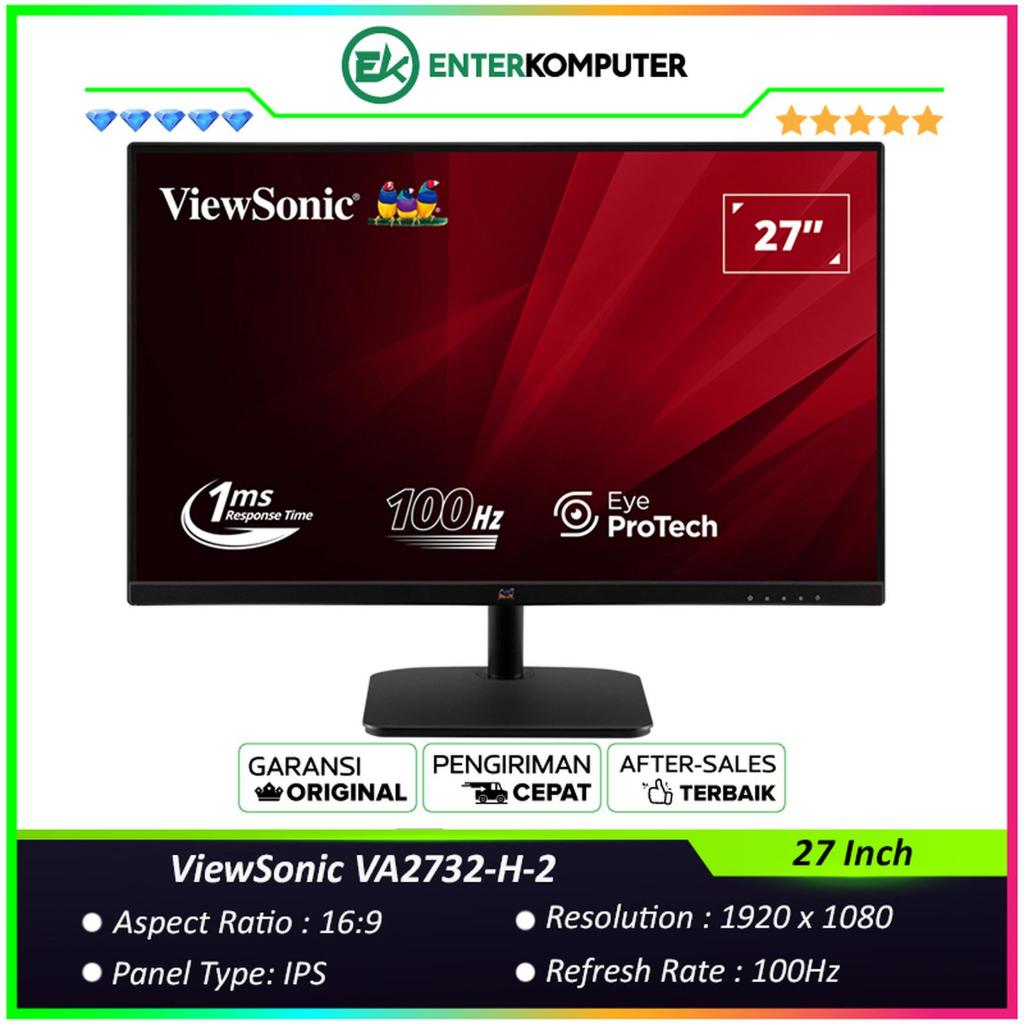 ViewSonic VA2732-H-2 27 Inch FHD IPS 100Hz Monitor / Monitor 27 inch