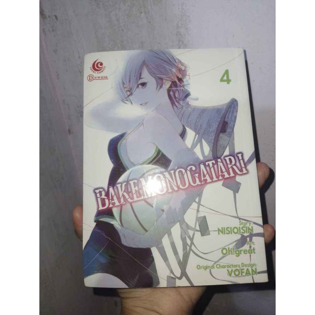 komik bakemonogatari 4 segel