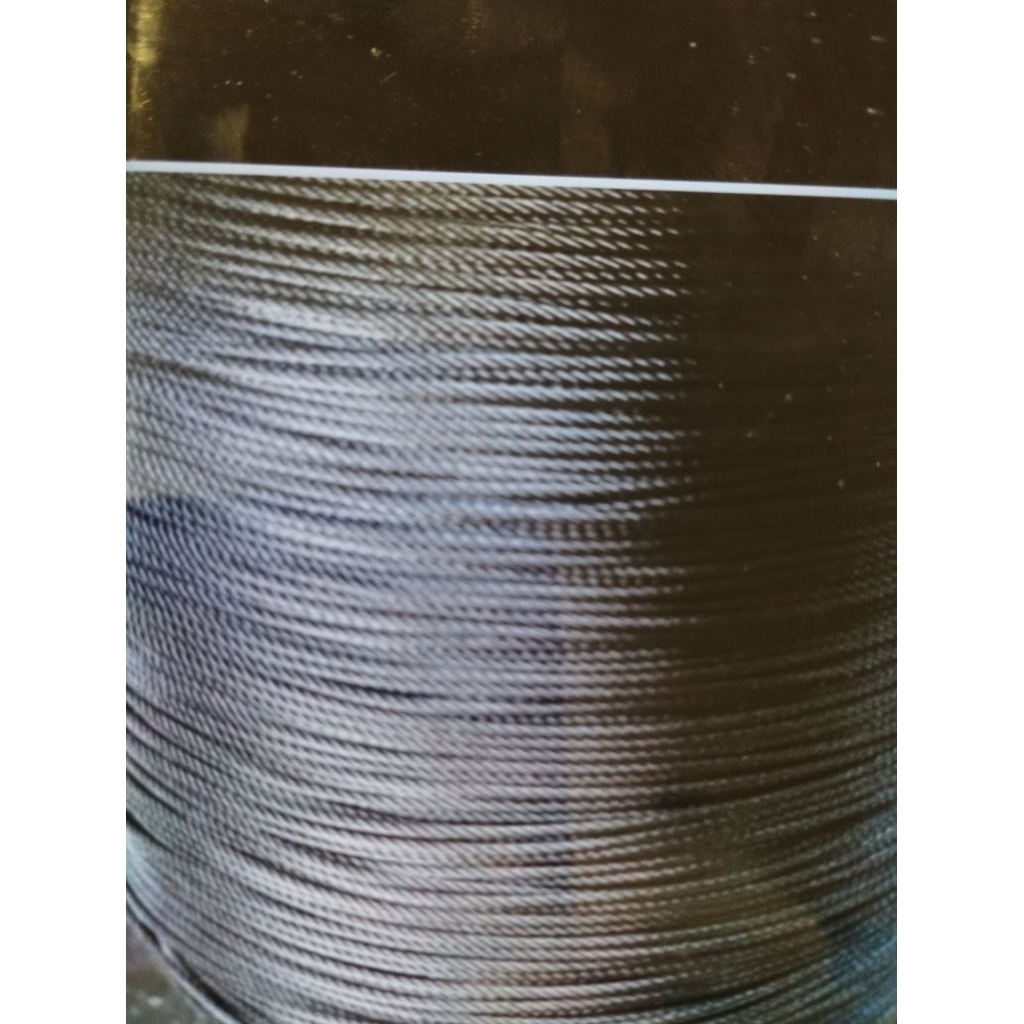 KABEL TALI KAWAT SELING WIRE STAINLESS GALVANIS SLING 10MM ECER PER METER