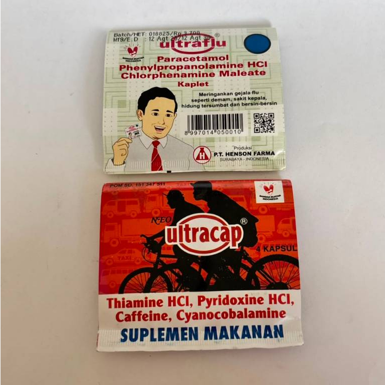 Ultraflu & Ultraflu Isi 4 Tablet