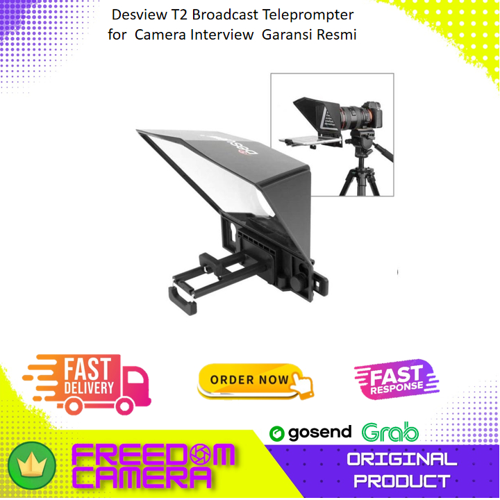 DESVIEW T2 Broadcast Teleprompter