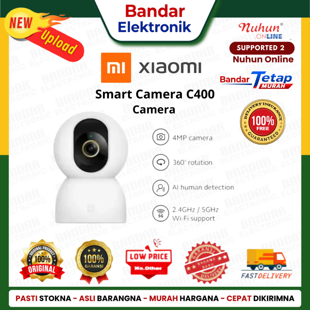 XIAOMI  Smart Camera C400 CCTV 360