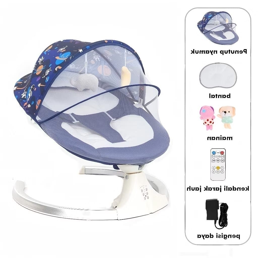 boncer/ayunan bayi otomatis dengan 5 kecepatan