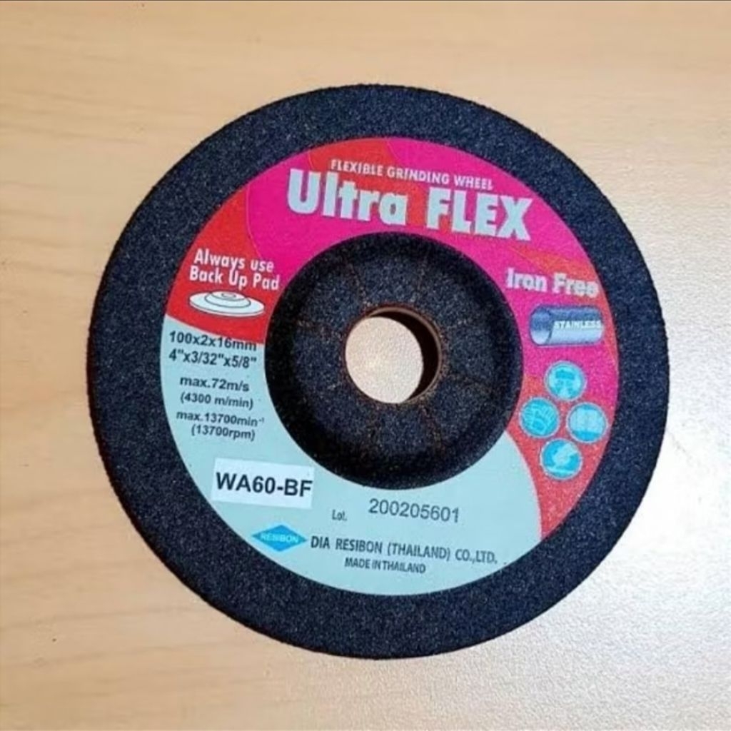 batu mata gerinda ultraflex wa 4 in