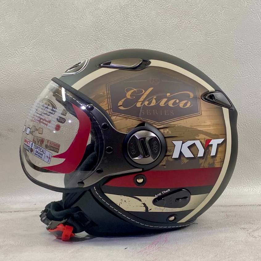 Helm KYT Elsico Motif/KYT Retro Classic /KYT Half Face