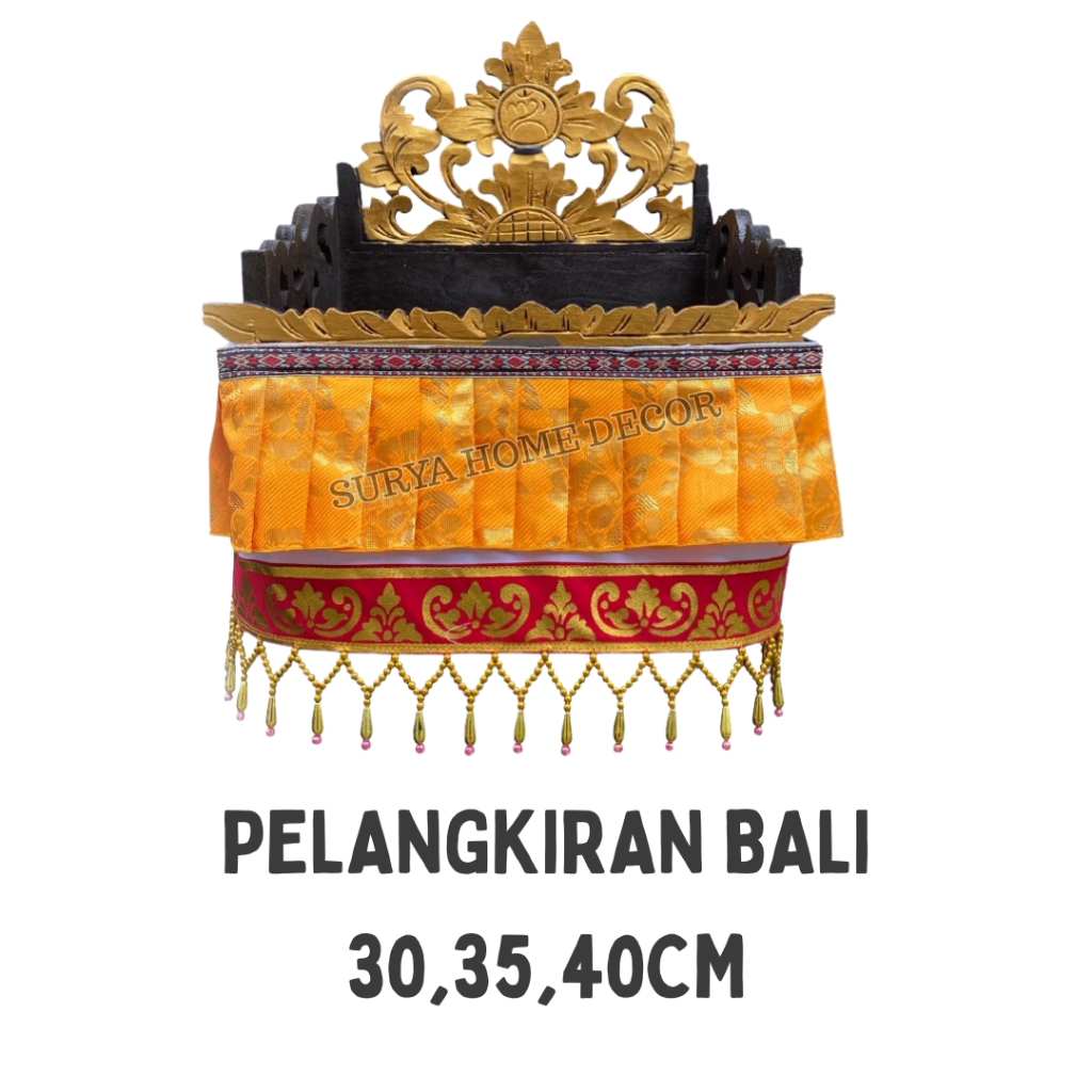 Pelangkiran + Ider Ider Bali - Pelangkiran Ukir Bali - Tempat Persembahyangan - Plangkiran Bali - Al