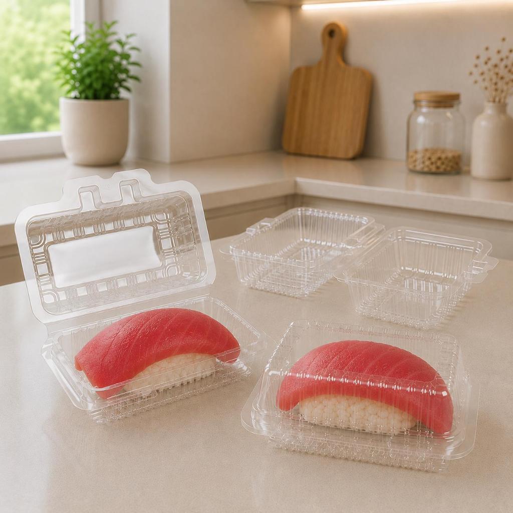Mika Sushi mini 6x3cm Persegi Panjang CH11 isi 25 pcs
