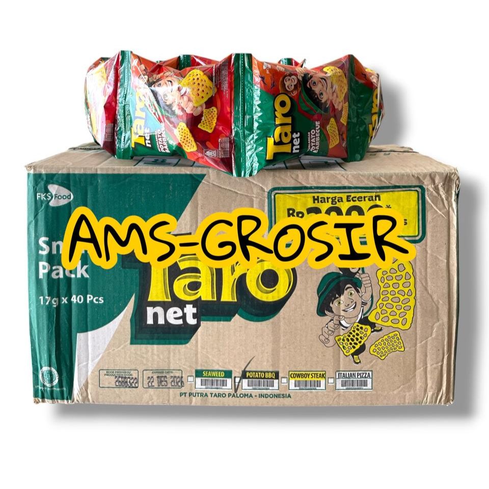 TARO NET BBQ 2000 DUS 17GR ( 40 PCS )