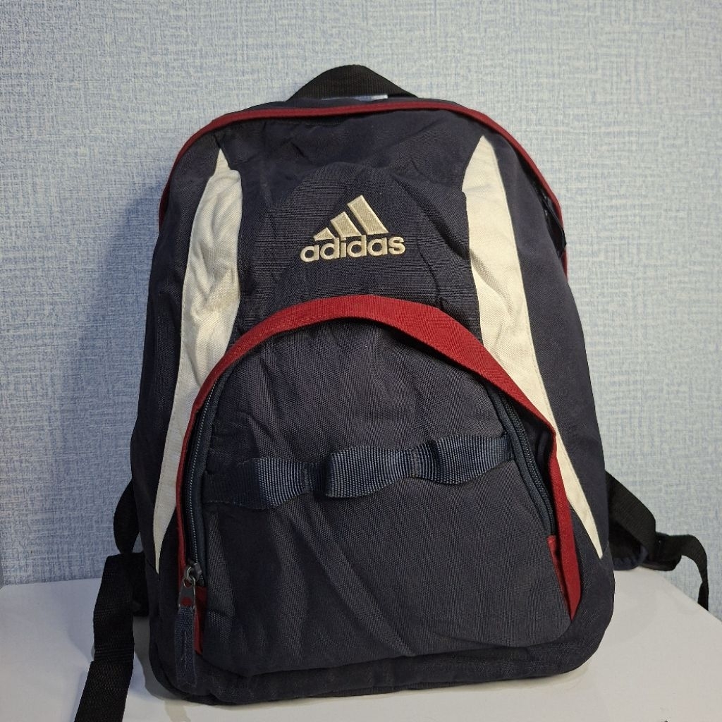 Adidas backpack tas daypack hiking vintage preloved