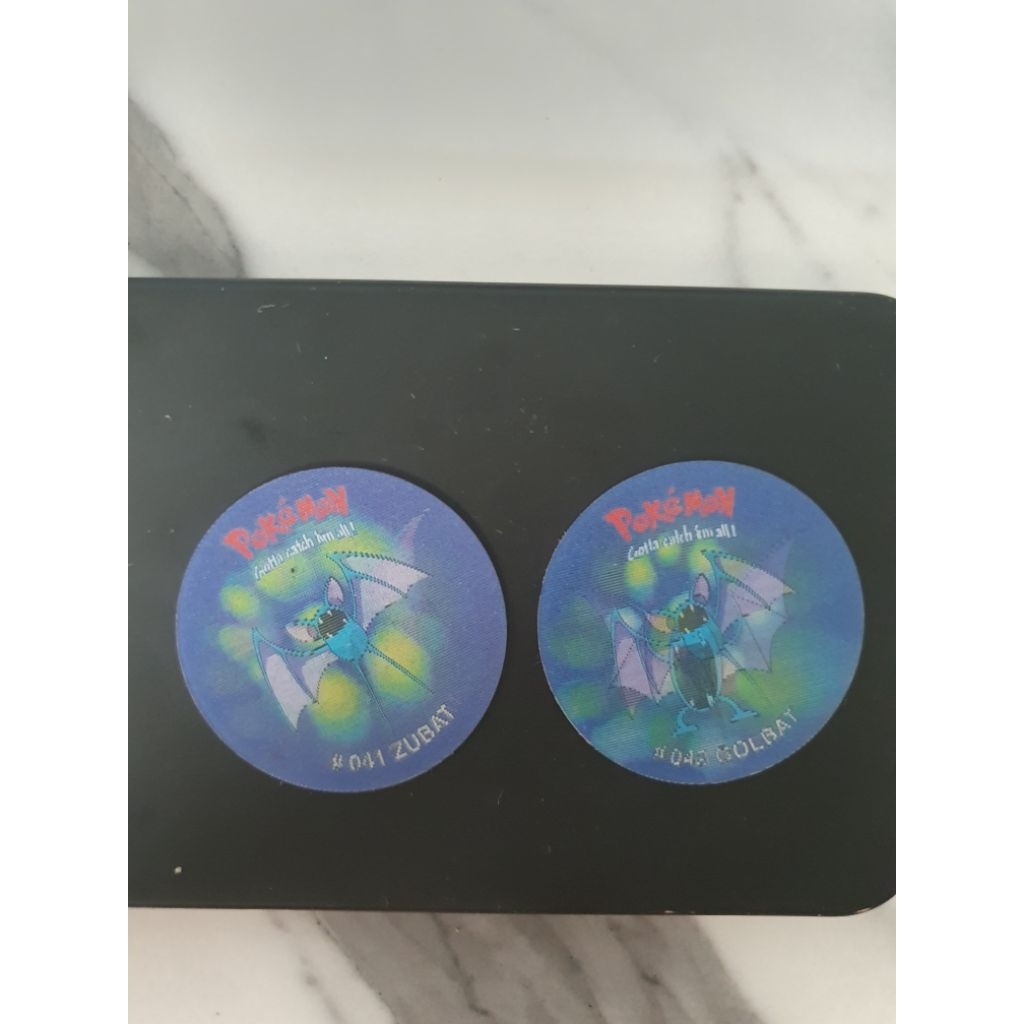 Tazos 3D Pokemon Zulbat Golbat