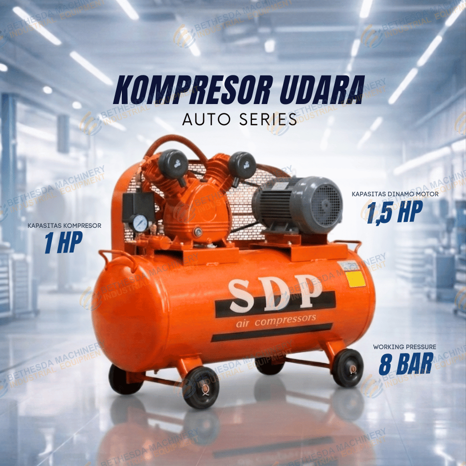 Kompresor Angin 1 HP Auto Dinamo Listrik 2 Hp SDP Series