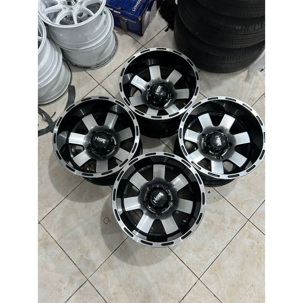 VELG BEKAS SECOND TWIIST R15X10 5X139 ET-40