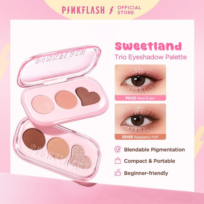 Pinkflash Pocket Essentials 3-colors Eyeshadow Palette
