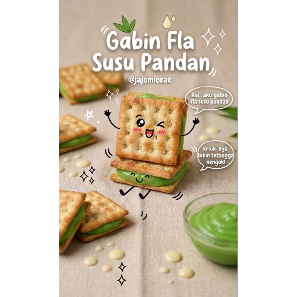 GABIN FLA SUSU PANDAN TEBAL ISI 5