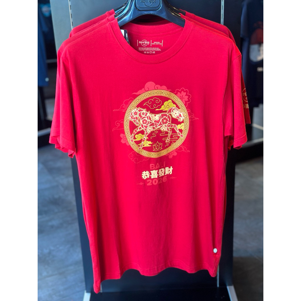 HARDROCK CAFE BALI baju kaos official merchandise CNY NEW ORIGINAL 100%
