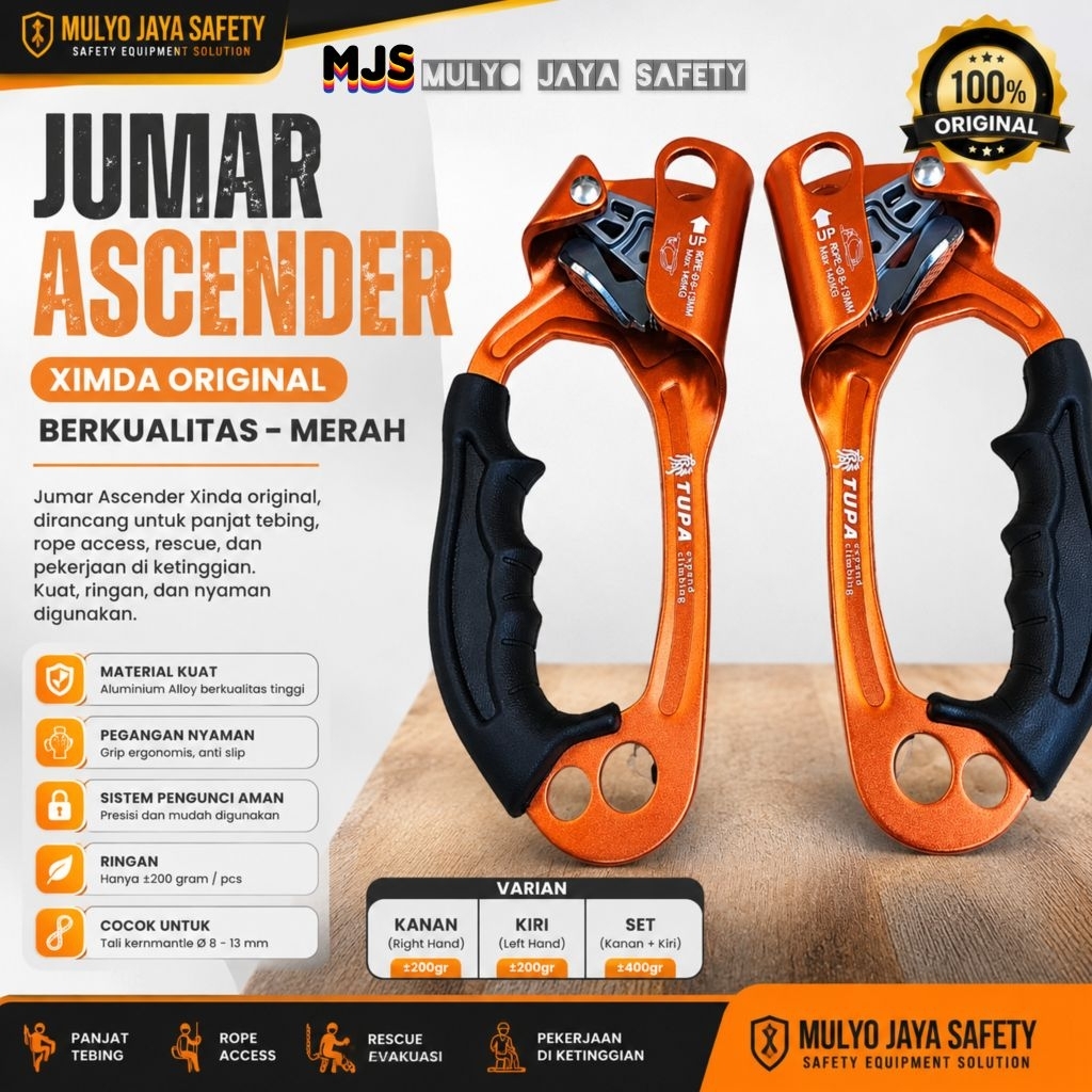 Jumar Ascender Xinda Original Berkualitas - Merah