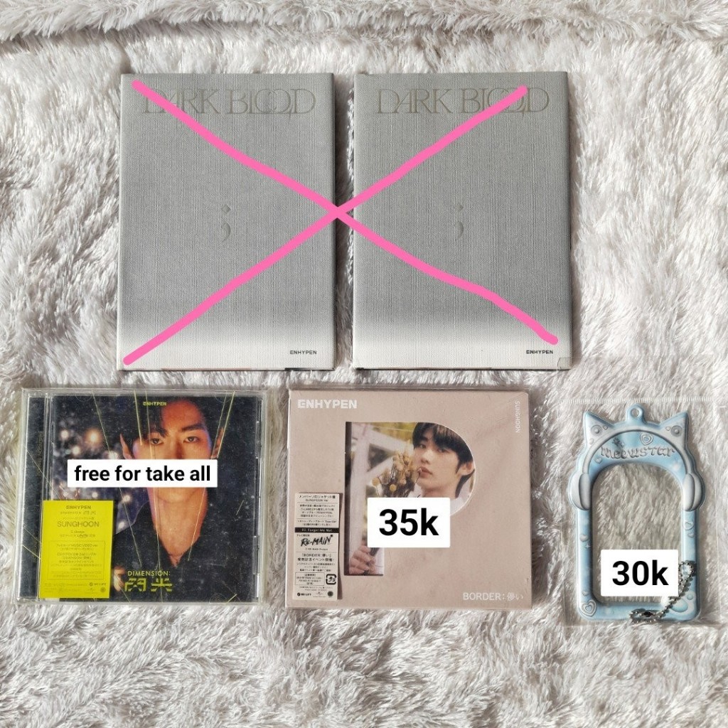 album only solo jacket soljack hakanai sunghoon cahol photocard holder meowstar