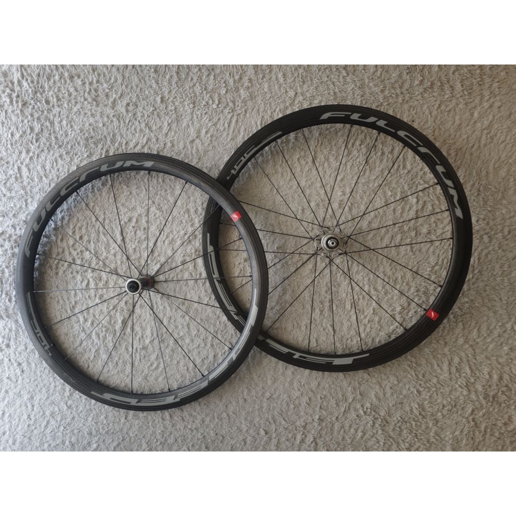wheelset fulcrum speed 40 rim brake clincher ceramic not campagnolo bora