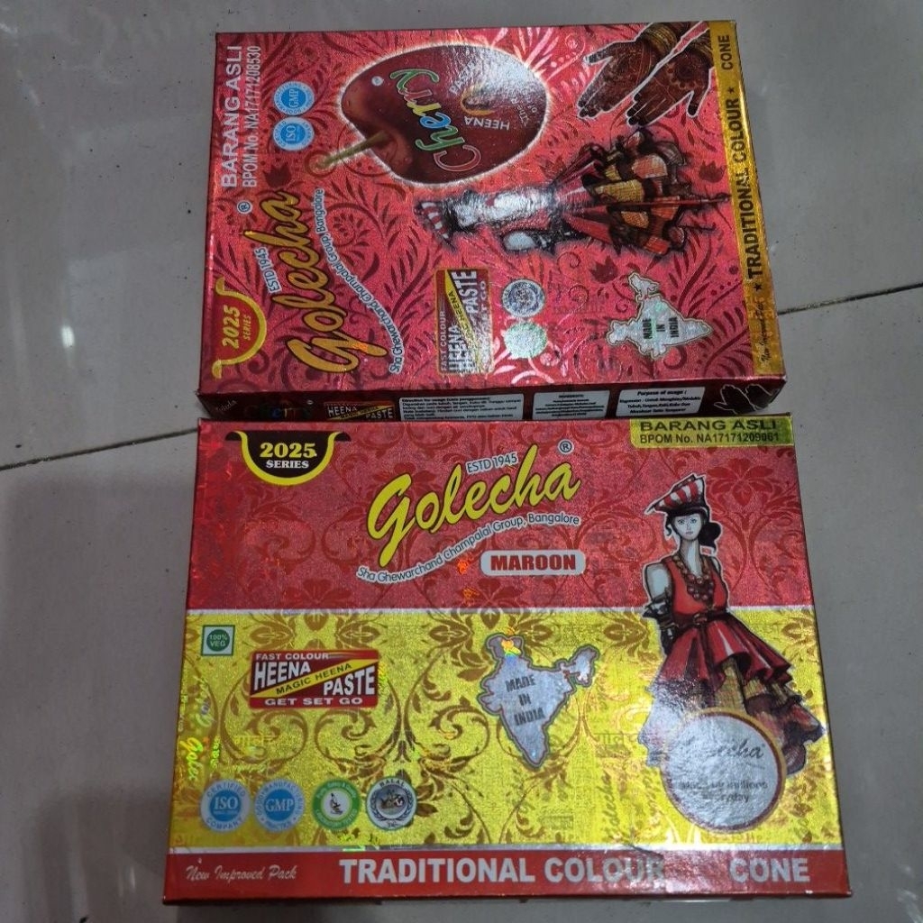 Golecha Heena magic heena paste inai muslim halal