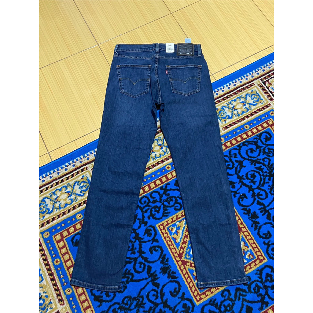 Celana Jeans Levis 511 Black Tag Blue Color - size 33