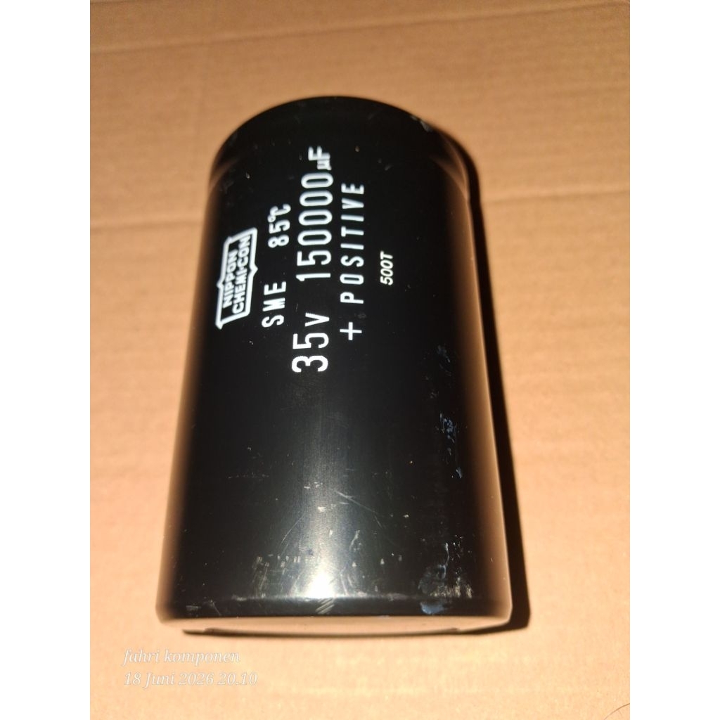 ELCO JUMBO ORIGINAL 35V 150000UF