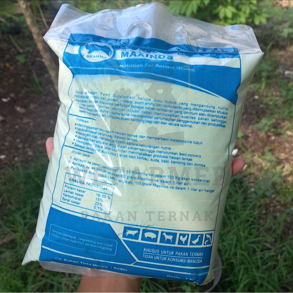 Xcamellyaa Maxinos 1Kg - Pakan Ternak/Susu Pengganti Induk - Susu Bubuk Hewan